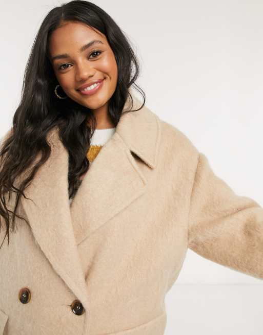 Asos camel sale coat women's