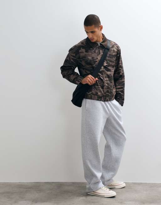 ASOS DESIGN oversized camo jacket in green, 2 of 5