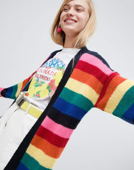 Asos on sale rainbow cardigan