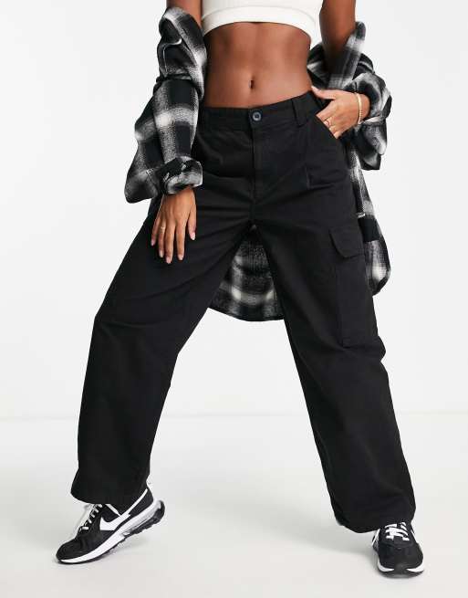 ASOS DESIGN oversized sweatpants in washed black