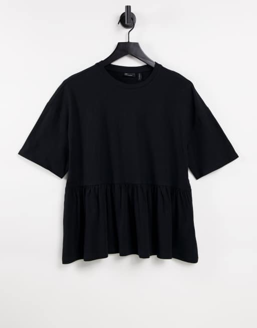 Oversized store smock top