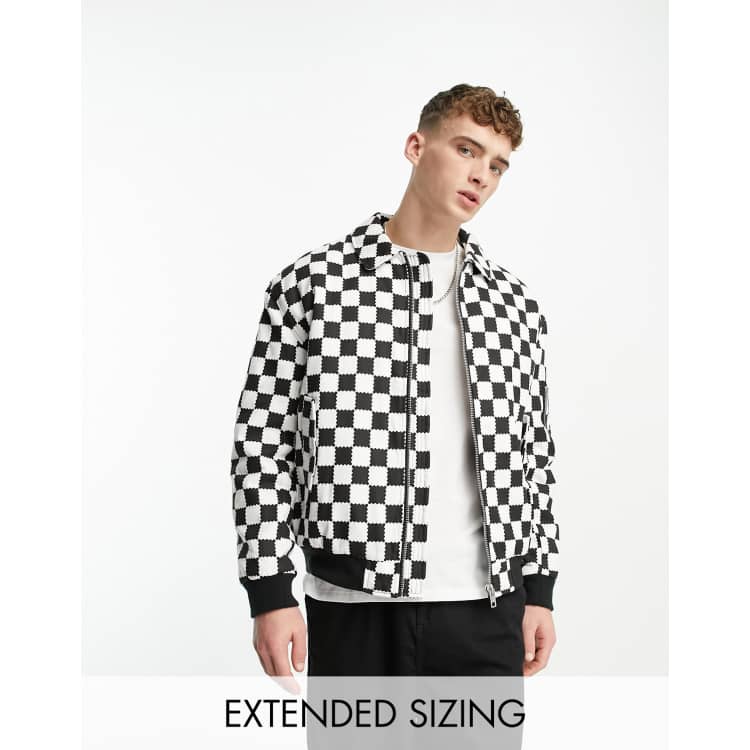 Black 2025 checkered jacket