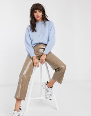 powder blue sweater dress