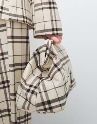 Asos Design Oversized Clutch Purse In Multi