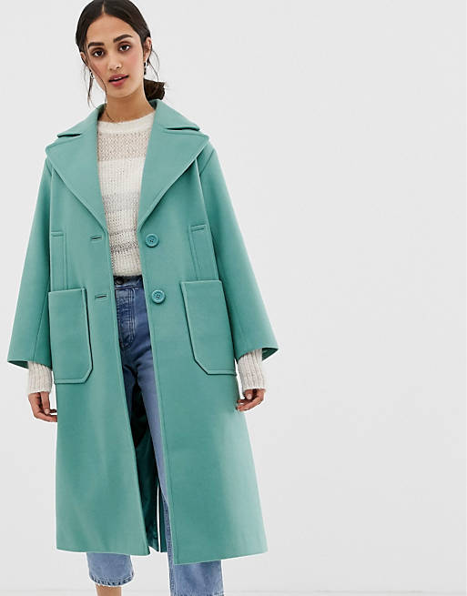ASOS DESIGN oversized coat