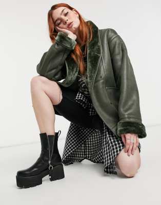 oversized aviator jacket