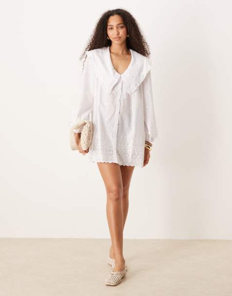 White Shirt Dresses | Shop at ASOS