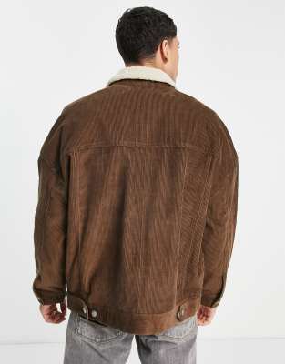 oversized tan corduroy jacket