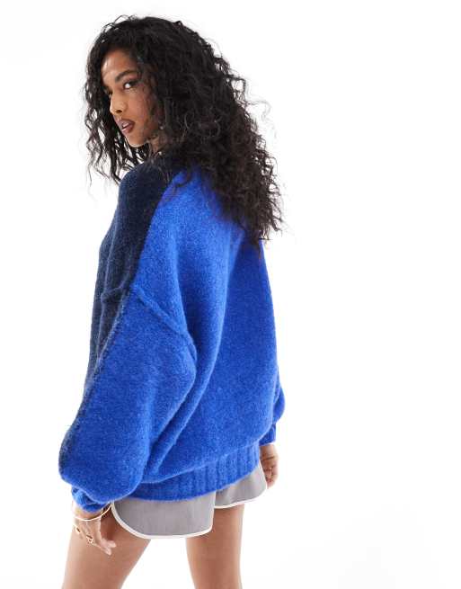 Asos color block sweater on sale