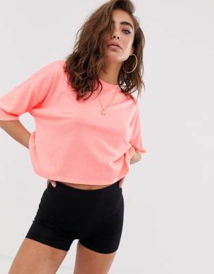 neon coral t shirt