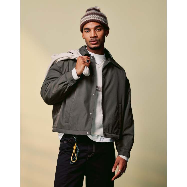 ジャケット・アウター RERACS BUFF CLOTH BIG HARRINGTON JACKET THE RERACS│ザ・リラクス / RERACS BIG HARRINGTON JACKET(DARK