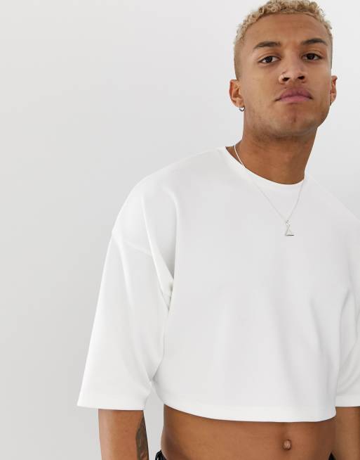 Crop top hombre discount asos