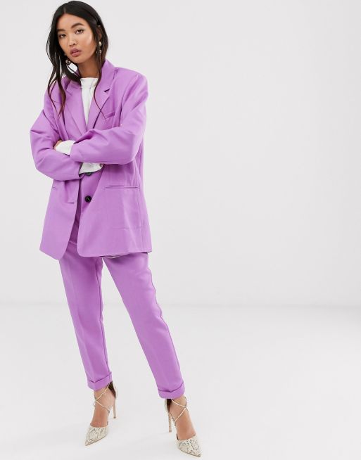 Asos purple clearance blazer