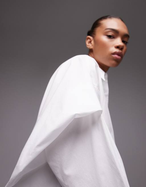 ASOS DESIGN oversized deconstructed shirt in mixed stripe ASOS