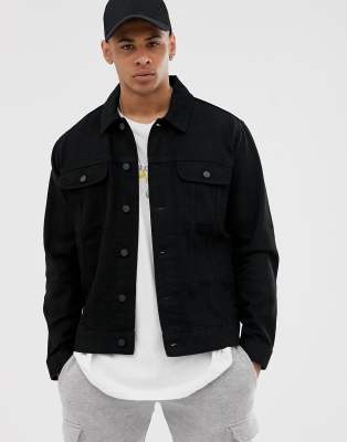 ASOS DESIGN oversized denim jacket in 