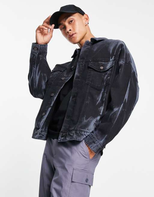 Asos men's outlet oversized denim jacket