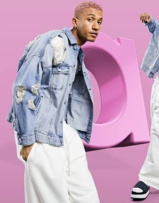 mens jean jacket asos