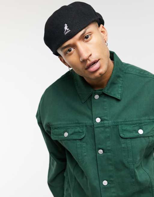 Asos green sale denim jacket