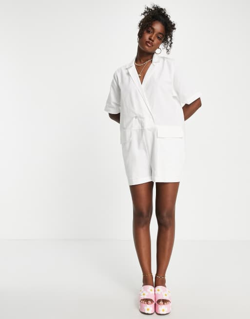 Asos store white romper