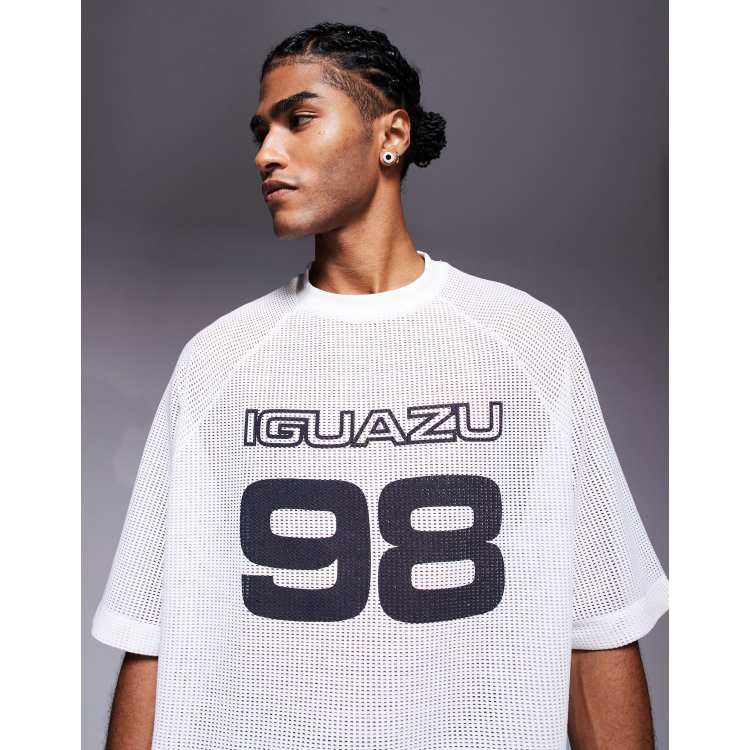 ASOS DESIGN oversized drop shoulder T-shirt with sport