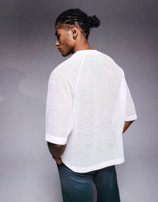 Tシャツ・カットソー [oftenso] graphic mesh off shoulder set Amazon.com: MIFJNF Womens Y2k Graphic Mesh Shirt Off