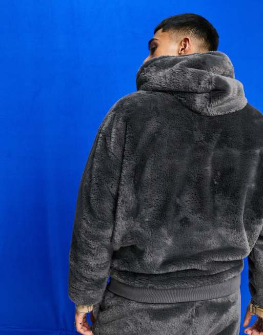 Asos fur hoodie hot sale