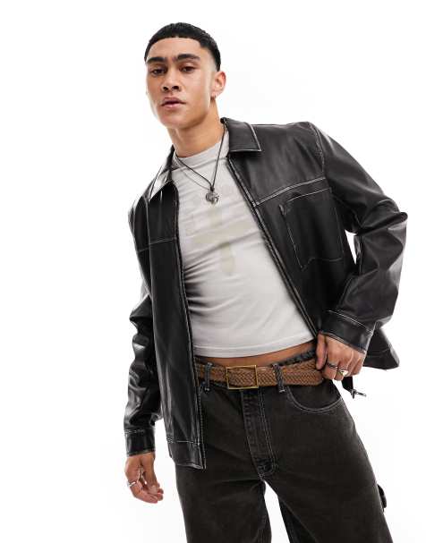 Men's Leather & Suede Jackets