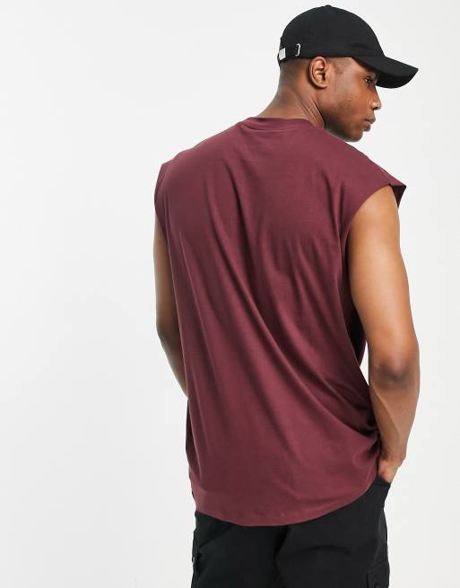 Burgundy shop sweater vest