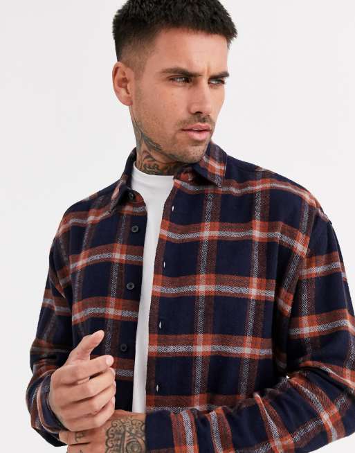 Asos checkered shop shirt