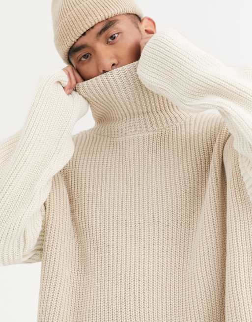 Oversized funnel 2025 neck jumper