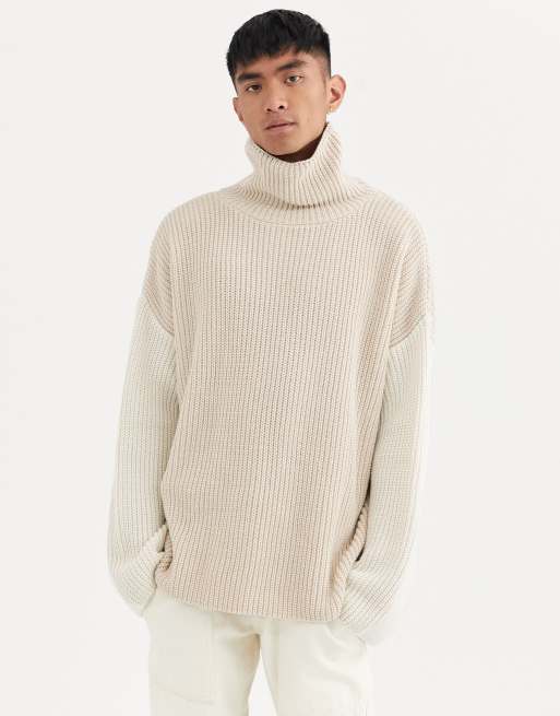 Oversized funnel neck on sale jumper