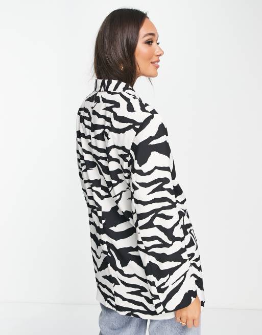 Asos zebra outlet print