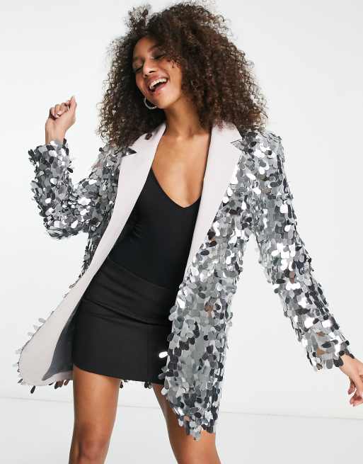 Sequin coat cheap