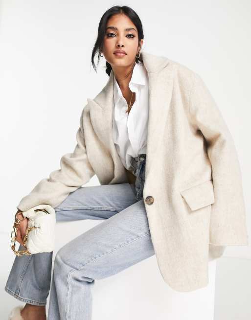 Asos hot sale wool coats