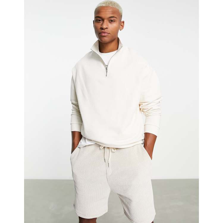 White hotsell sweatshirt asos