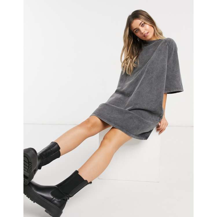 slim fit dress slacks KIEFER DRESS IN SLATE ACID WASH