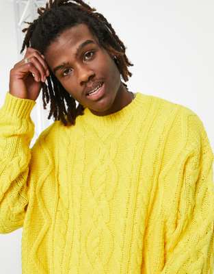 asos yellow sweater