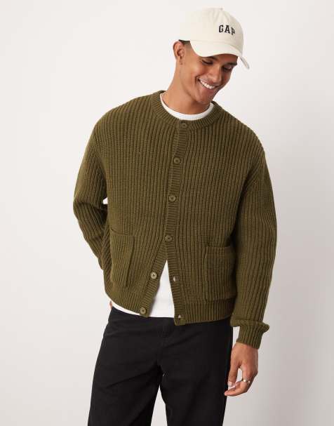 Men s Cardigans Men s Zip Up Cardigans ASOS