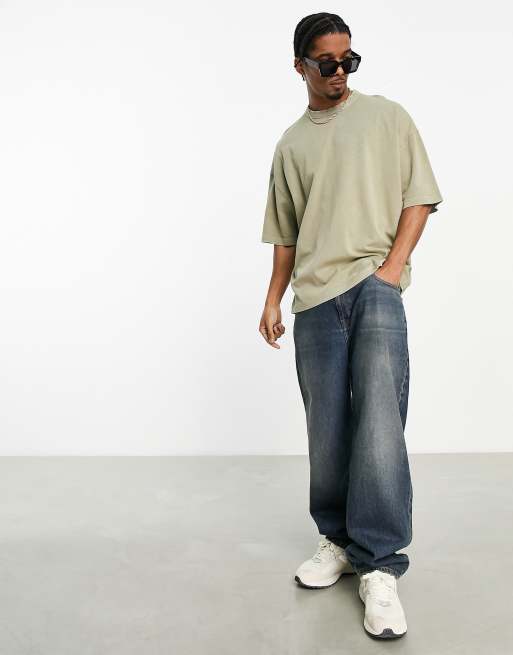 shirt in washed green - Cra-wallonieShops - Dickies T-shirt Porterdale |  Cra-wallonieShops DESIGN oversized heavyweight t