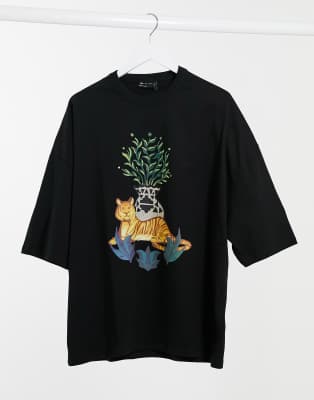 asos tiger shirt