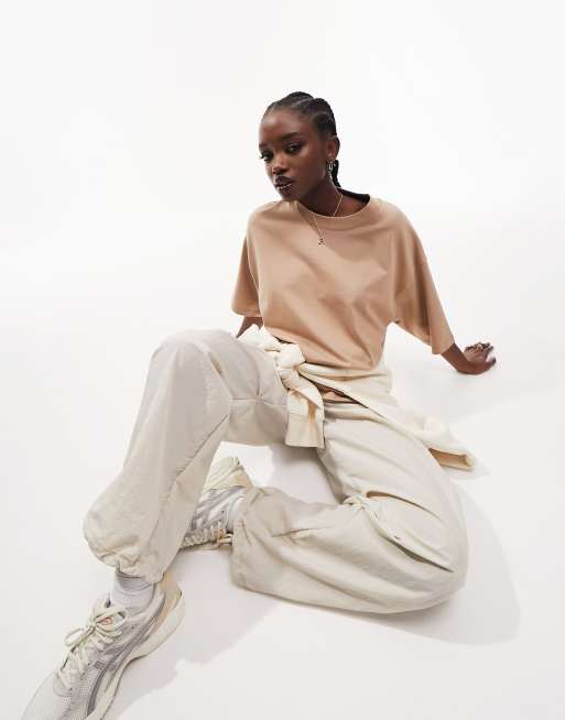 ASOS DESIGN oversized heavy weight t-shirt with side splits with