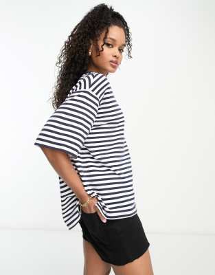 ASOS Oversized T-shirt With Side Split in White for Men