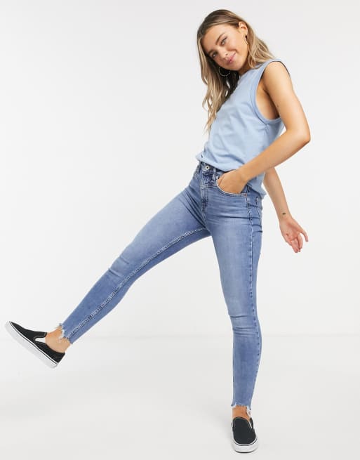 ASOS DESIGN - Oversized hemd met omgeslagen mouwen en naaddetail in baluw, 4 van 4