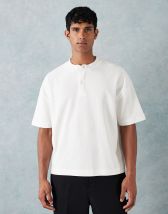 ASOS DESIGN heavyweight oversized boxy long sleeve t-shirt in beige 