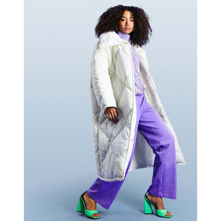 Asos duvet cheap coat