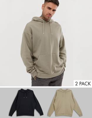 asos beige hoodie