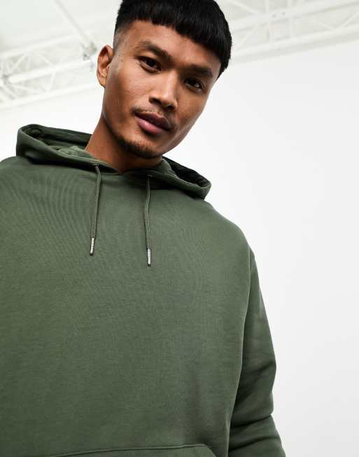 Green discount hoodie asos