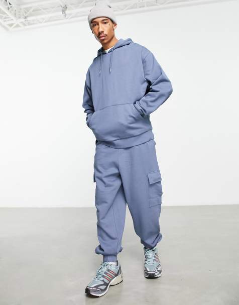 Mens joggers and online sweatshirt set