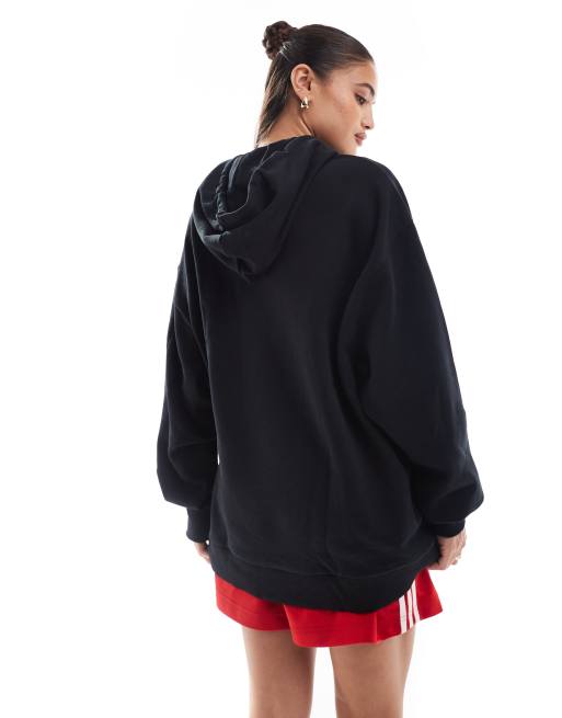 Asos black hoodie best sale