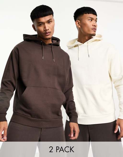 H&M Men's Oversized Fit Printed Hoodie